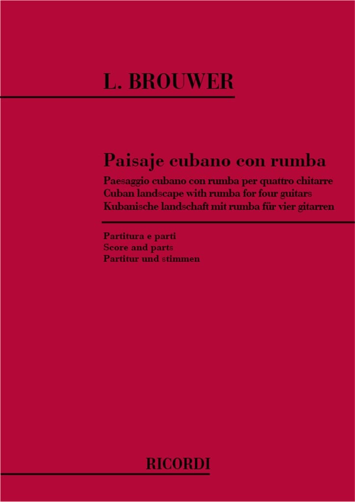 Paisaje Cubano Con Rumba